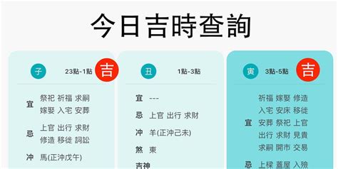 明天吉時|【今日吉時查詢】吉時幾點、今日時辰吉凶